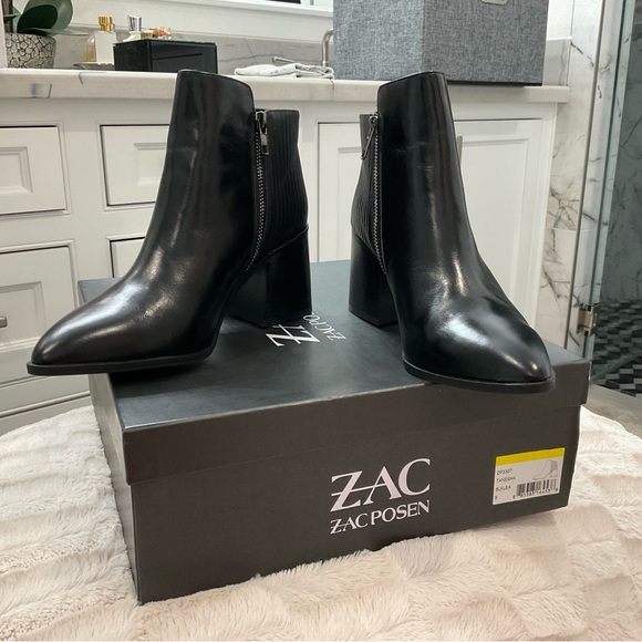 Zac Posen Tanesha Rainbow Zipper Bootie - Picture 2 of 7